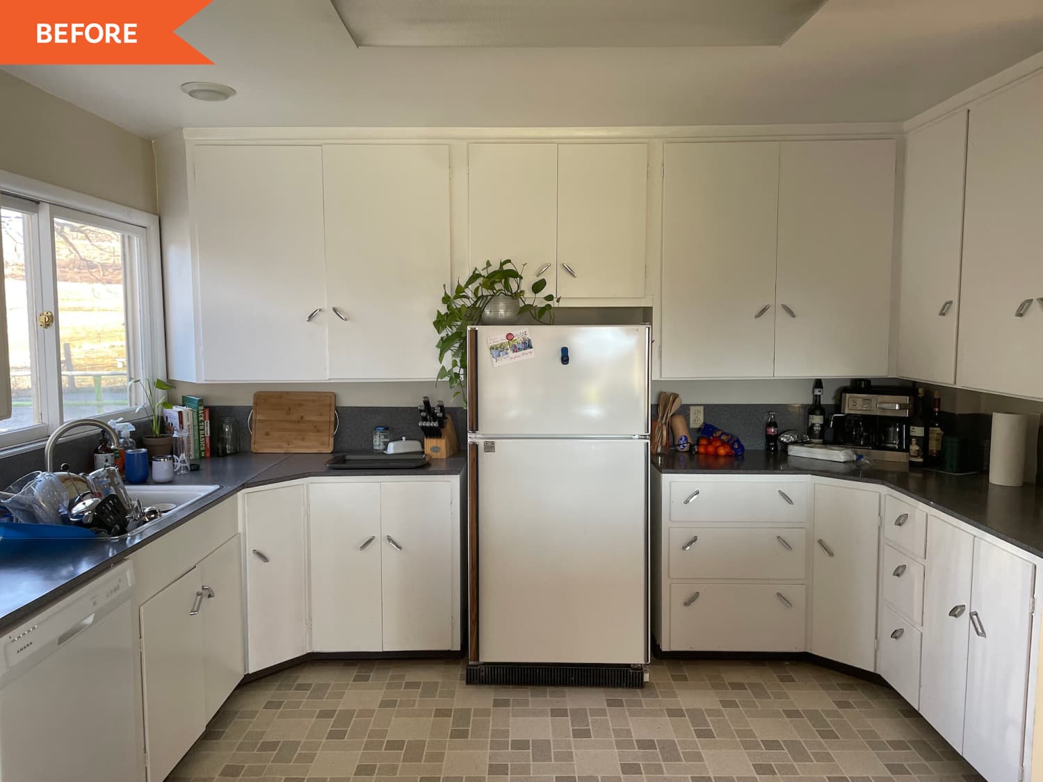 Before and After: A 1950s Kitchen Gets a $5,000 Refresh (But Keeps Its